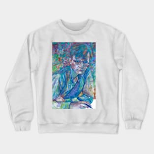 DMITRI SHOSTAKOVICH - watercolor portrait .3 Crewneck Sweatshirt